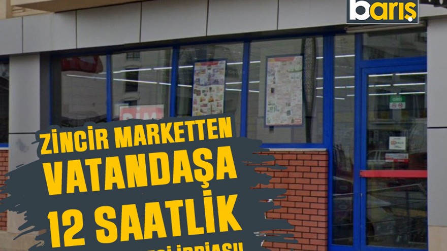 Zincir marketten vatandaşa 12 saatlik ses işkencesi iddiası!