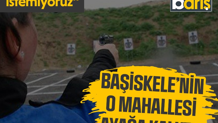 Başiskele’nin o mahallesi ayağa kalktı! “Silahlanma istemiyoruz”