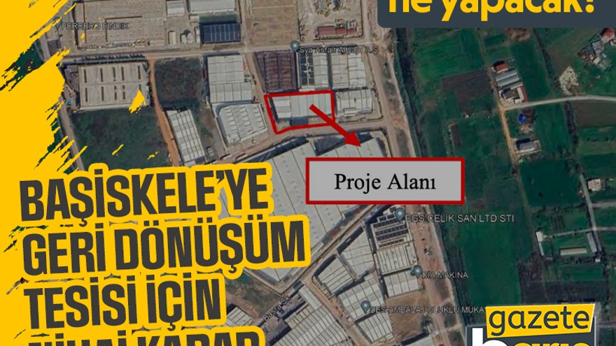 Başiskele’ye geri dönüşüm tesisi için nihai karar