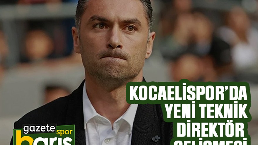 Kocaelispor’da yeni teknik direktör gelişmesi