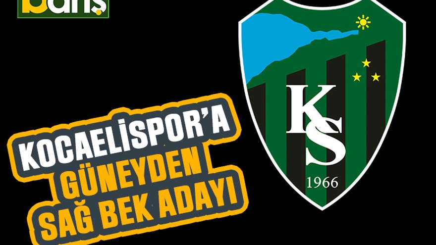 Kocaelispor’a güneyden sağ bek adayı