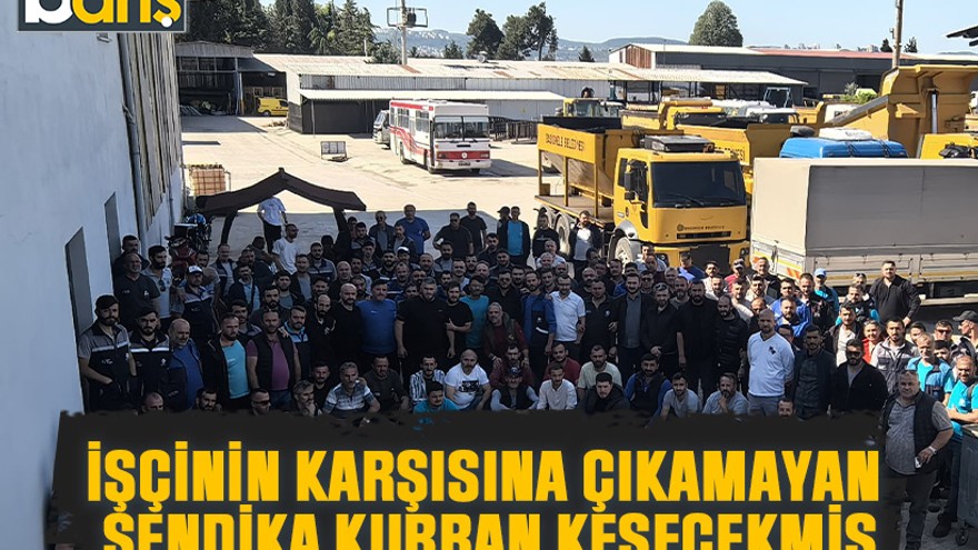 İşçinin karşısına çıkamayan sendika kurban kesecekmiş