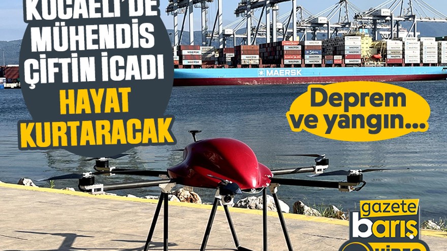 Kocaeli’de mühendis çiftin icadı, deprem ve yangında hayat kurtaracak!
