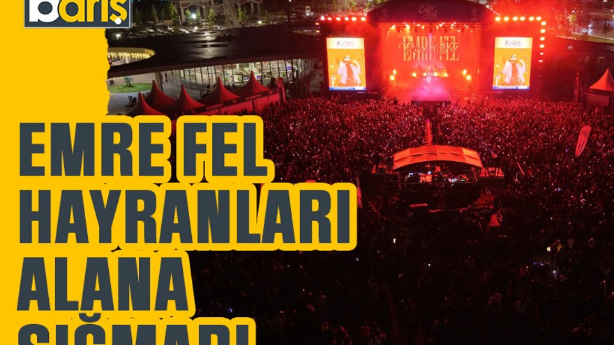 Kocaeli’de Emre Fel hayranları alana sığmadı