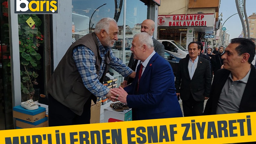 MHP'lilerden esnaf ziyareti