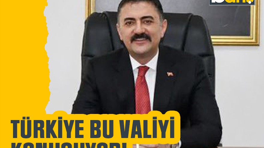Türkiye bu valiyi konuşuyor!