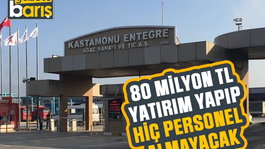 Kocaeli’deki fabrika 80 milyon TL yatırım yapıp hiç personel almayacak