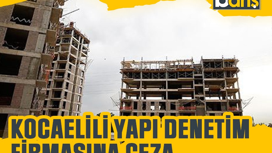 Kocaelili yapı denetim firmasına ceza