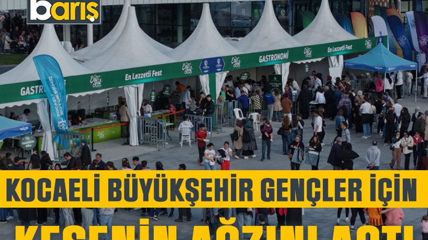 Kocaeli Büyükşehir gençler için kesenin ağzını açtı