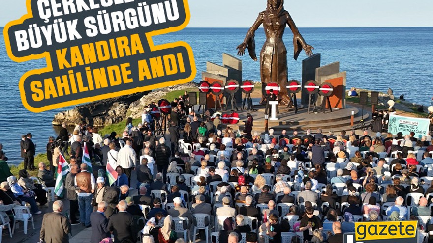 Çerkesler, büyük sürgünü Kandıra sahilinde andı