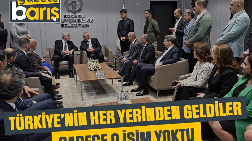 Türkiye’nin her yerinden geldiler, sadece o isim yoktu