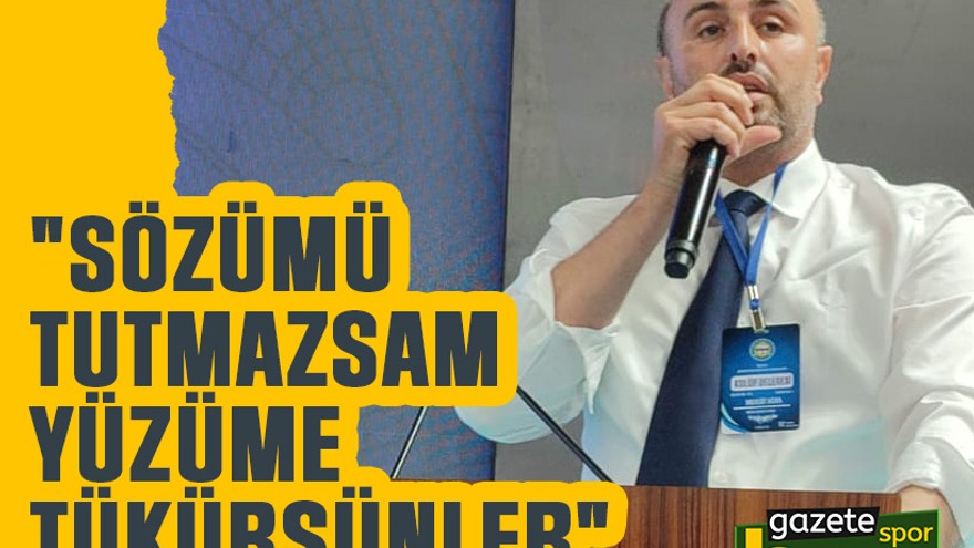 “Kardeşi kırdıran tüzüğü değiştireceğiz”