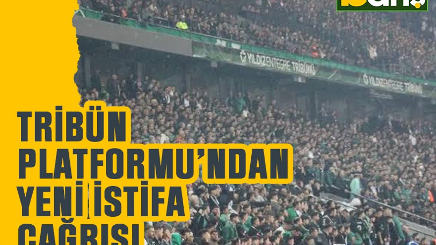 Kocaelispor tribün platformu’ndan yeni istifa çağrısı