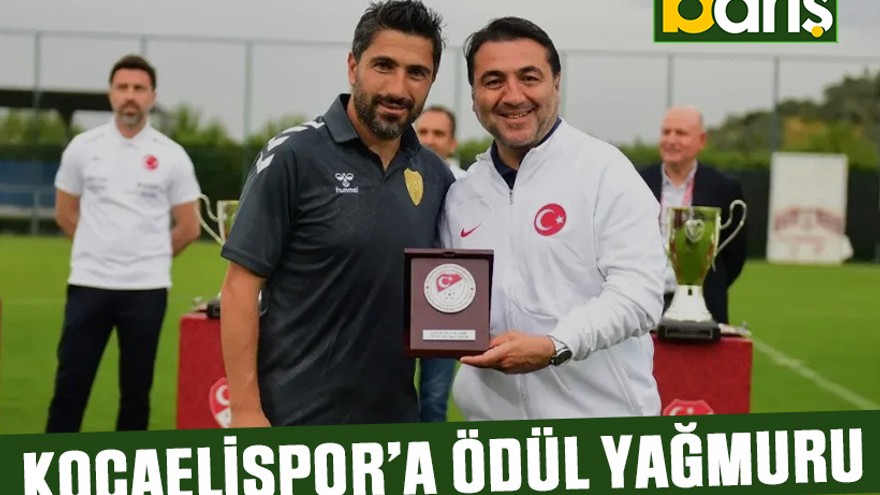 Kocaelispor’a ödül yağmuru