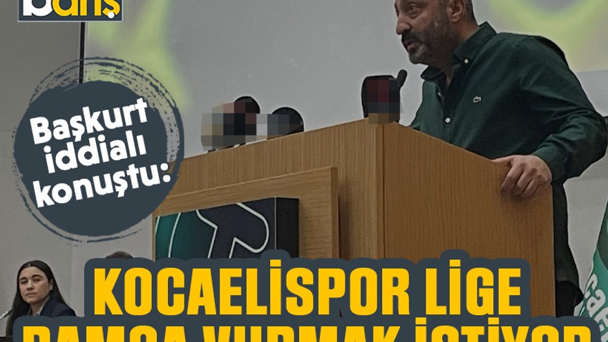 Başkurt iddialı konuştu: Kocaelispor lige damga vurmak istiyor