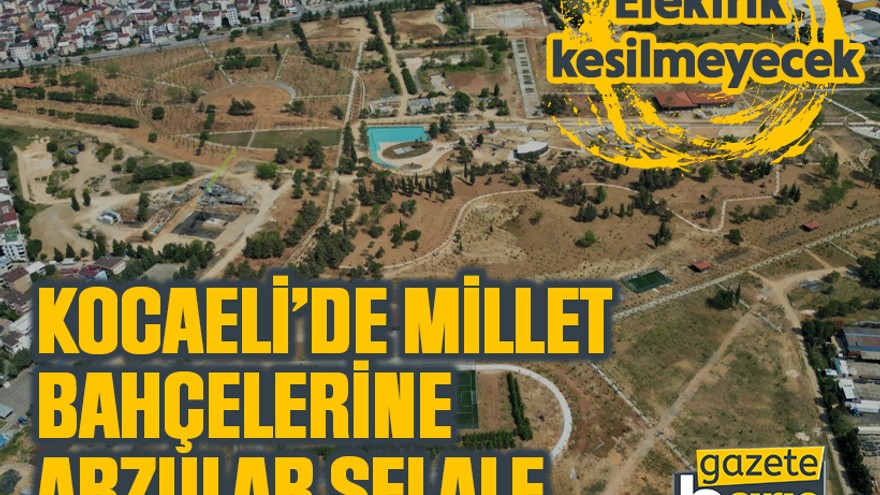 Kocaeli’de millet bahçelerine arzular şelale