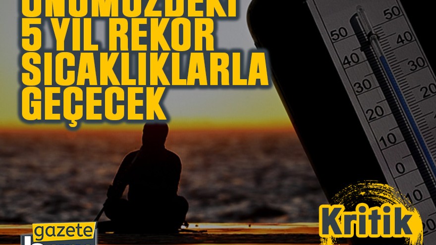 Kritik uyarı! Önümüzdeki 5 yıl rekor sıcaklıklarla geçecek