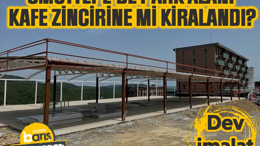 Umuttepe’de park alanı kafe zincirine mi kiralandı?