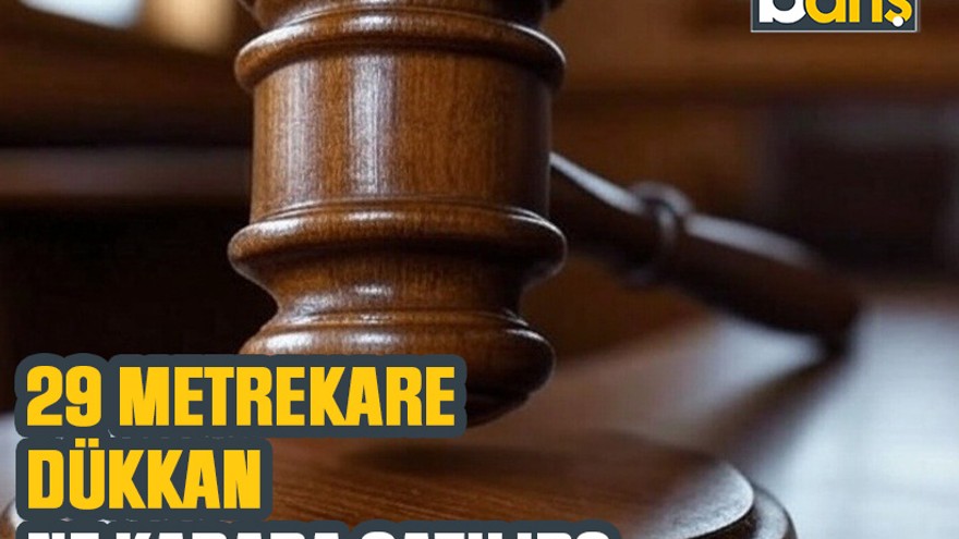 Vergi Dairesi, Derince’de 29 metrekare dükkan satıyor