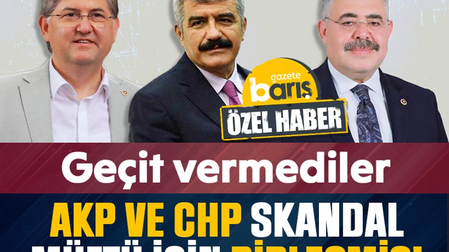 Geçit vermediler! AKP ve CHP, 'SKANDAL MÜFTÜ' için birleşmiş!