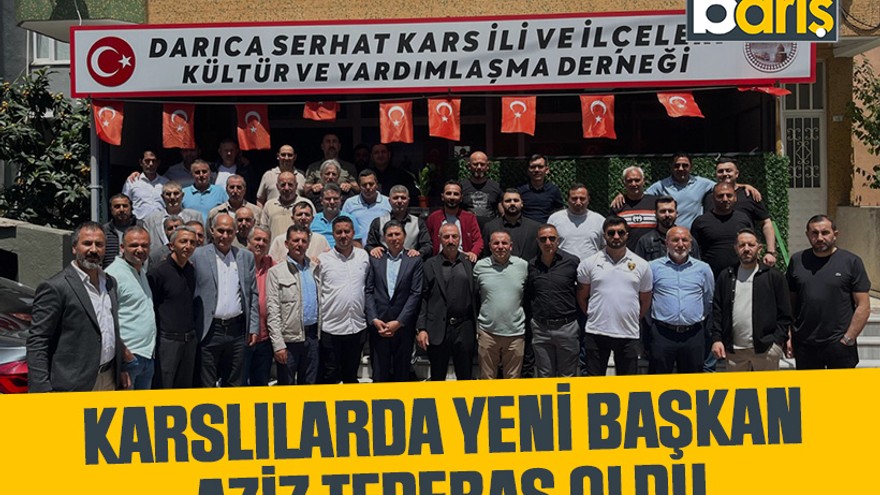 Karslılarda yeni başkan Aziz Tepebaş oldu