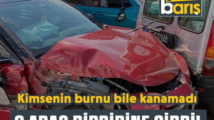 Kocaeli'de 8 araç birbirine girdi! Kimsenin burnu bile kanamadı