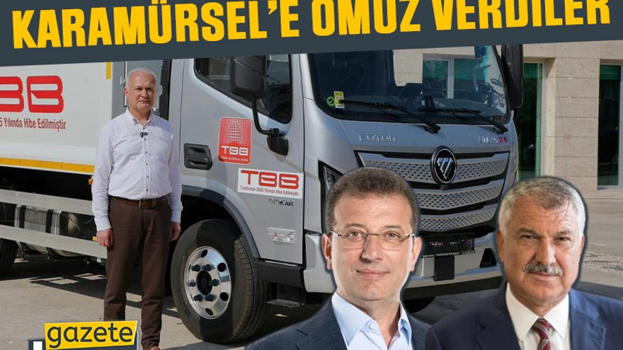 İmamoğlu ve Karalar Karamürsel’e omuz verdi!