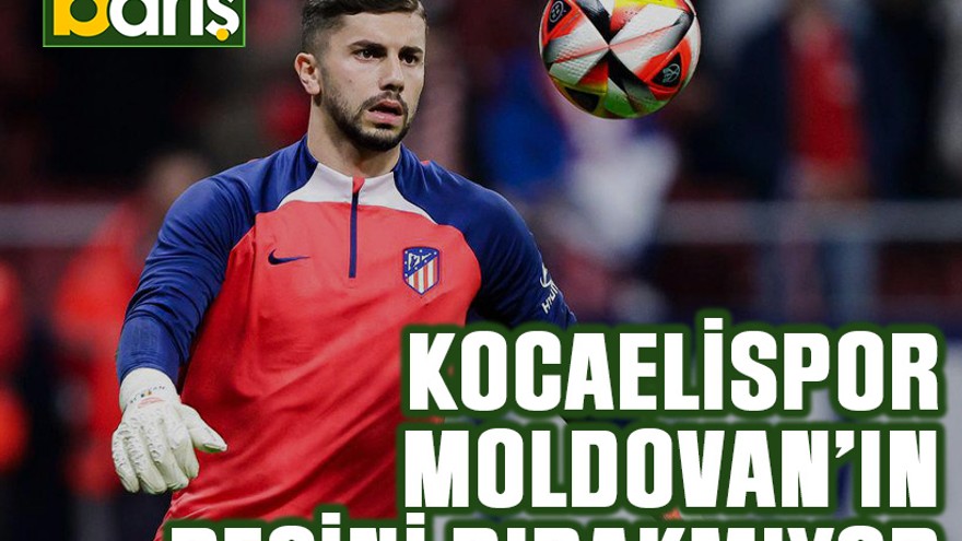 Kocaelispor Moldovan’ın peşini bırakmıyor