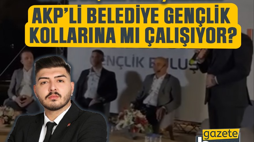 CHP’li başkan fena yüklendi! AKP’li belediye gençlik kollarına mı çalışıyor?