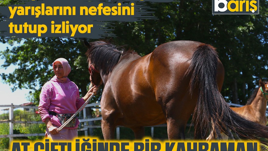 At çiftliğinde bir kahraman: Milyonluk atları büyüttü, yarışlarını nefesini tutup izliyor
