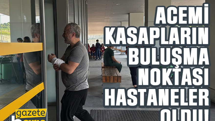 Kocaeli'de acemi kasapların buluşma noktası hastaneler oldu!