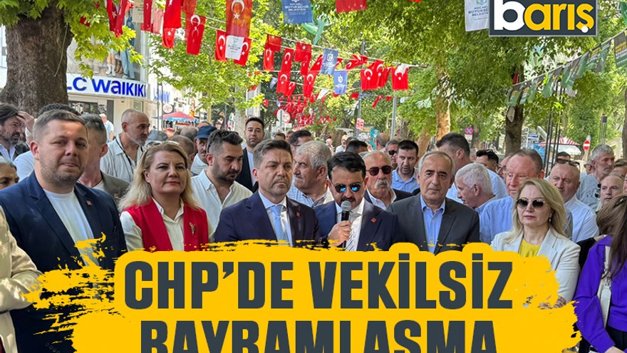 CHP’de vekilsiz bayramlaşma