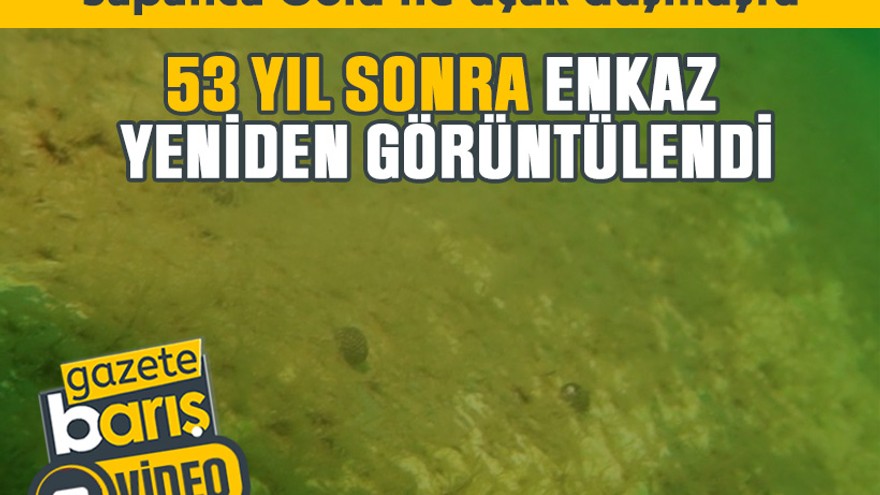 Sapanca Gölü'ne uçak düşmüştü: 53 yıl sonra enkaz yeniden görüntülendi