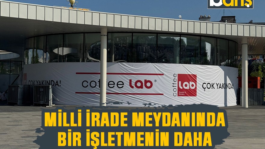 İzmit Milli İrade Meydanında bir işletmenin daha tadilatı başladı