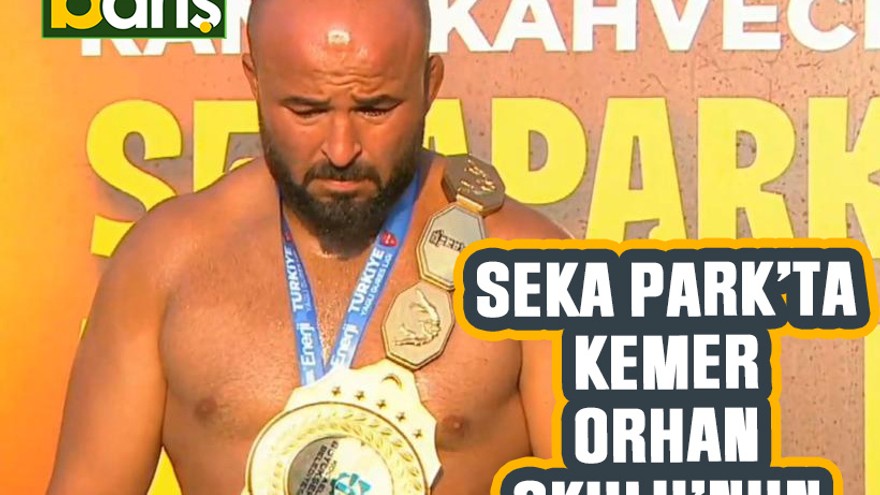Seka Park’ta kemer Orhan Okulu’nun