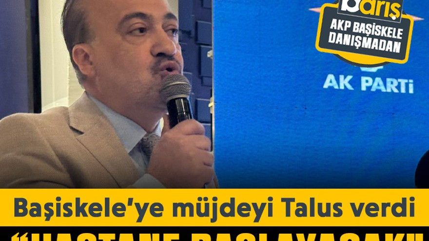 Başiskele’ye müjdeyi Talus verdi “Hastane başlayacak”