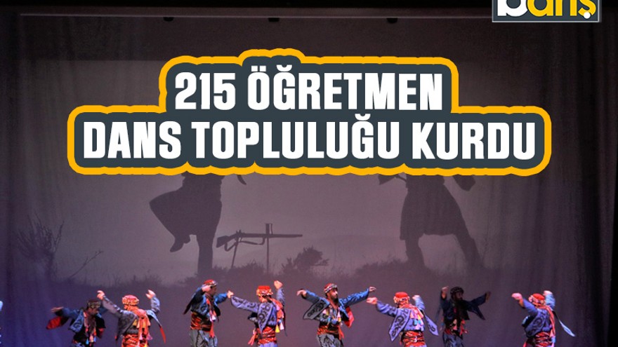 Kocaeli'de 215 öğretmen dans topluluğu kurdu