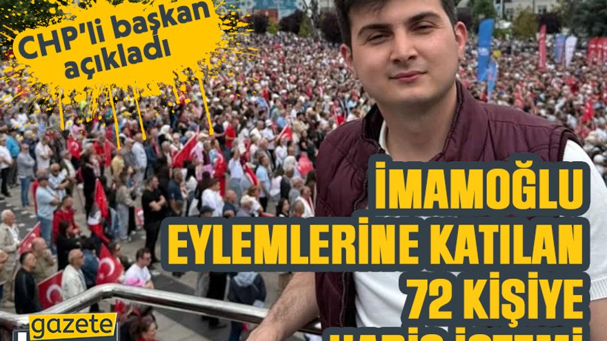 Kocaeli’de İmamoğlu eylemlerine katılan 72 kişiye hapis istemi