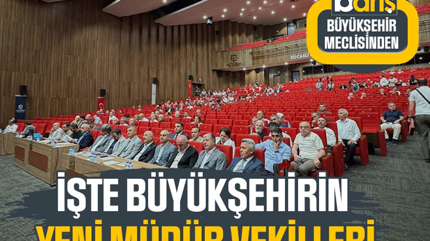 İşte Büyükşehirin yeni müdür vekilleri