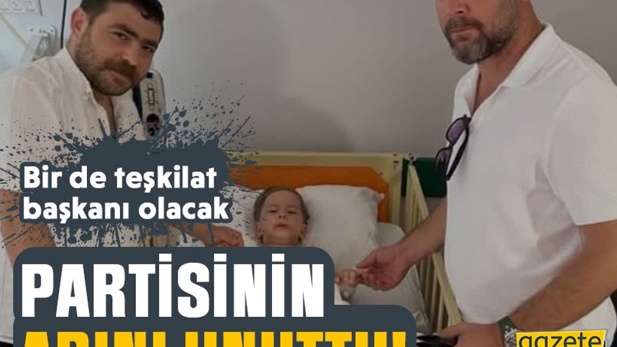 Bir de teşkilat başkanı olacak: Partisinin adını unuttu!