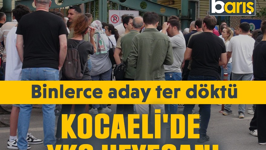 Kocaeli'de YKS heyecanı: Binlerce aday ter döktü