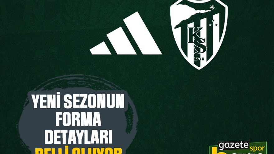 Yeni sezonun forma detayları belli oluyor