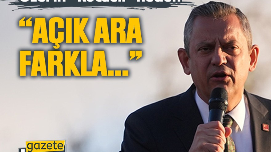 Özgür Özel’in “Kocaeli” hedefi “Açık ara farkla…”