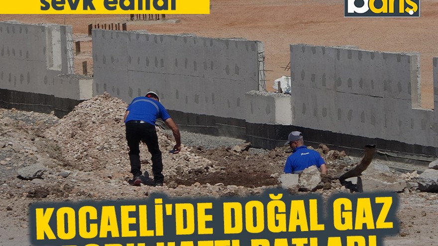 Kocaeli'de doğal gaz boru hattı patladı: Çok sayıda ekip sevk edildi