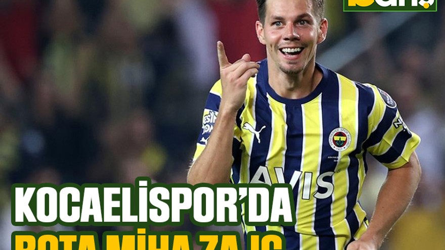 Kocaelispor’da rota Miha Zajc