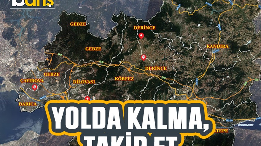 Yolda kalma, takip et