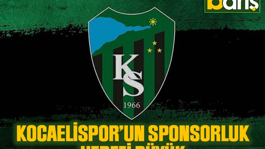 Kocaelispor’un sponsorluk hedefi büyük