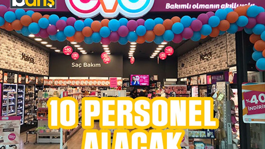 Kozmetik firması 10 personel alacak