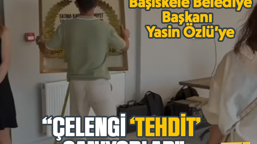 Eray Bodur’dan Başiskele Belediye Başkanı Yasin Özlü’ye,“Çelengi ‘Tehdit’ sanıyorlar”