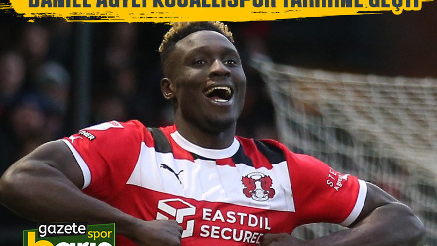 Daniel Agyei Kocaelispor tarihine geçti